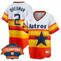 MLB Houston 2022 Champions Limited White Home Cooperstown Collection Player Jersey