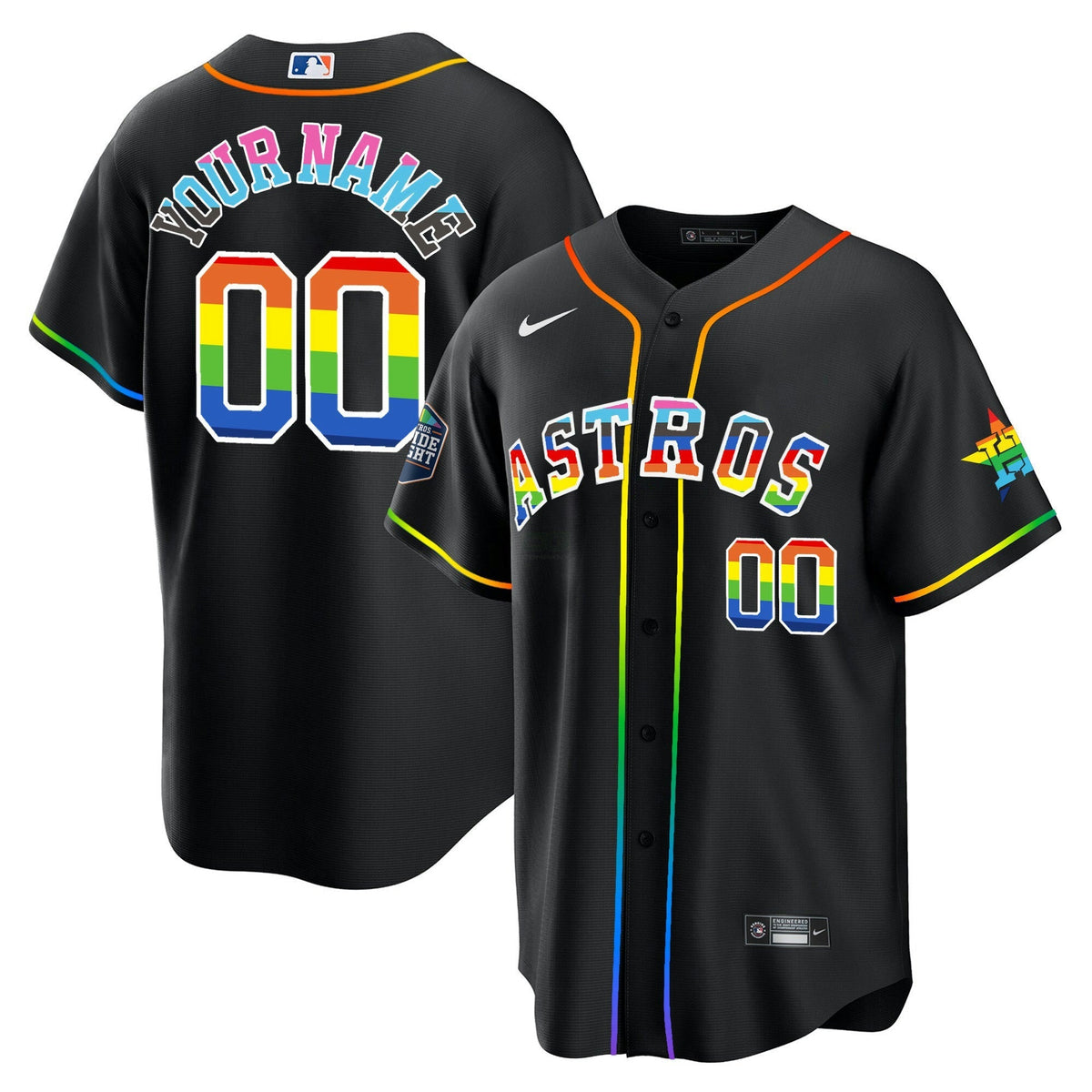 MLB Houston 2023 Pride Jersey – Stitched