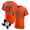 MLB Houston Texas State Patch Jersey