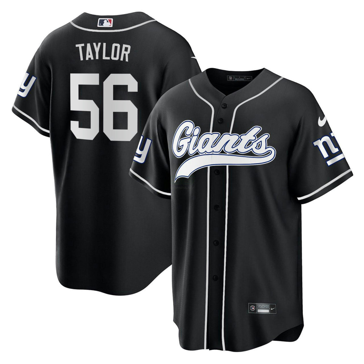 MLB Lawrence Taylor Cool Base Jersey - Orange