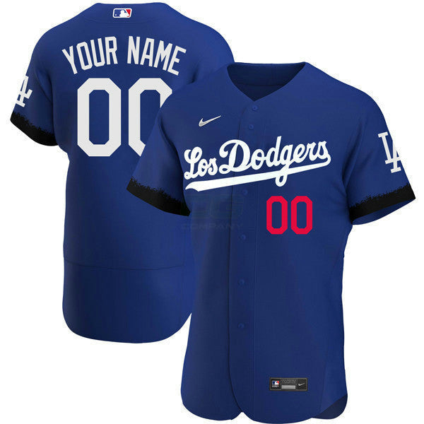 MLB Los Angeles Custom City Connect Jersey - Blue