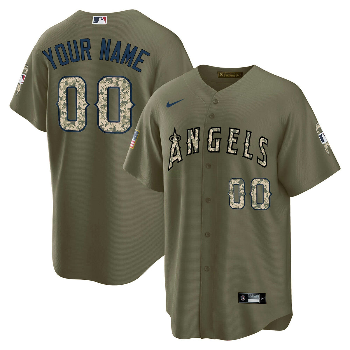 MLB Los Angeles Salute To Service Jersey - Salute To Service