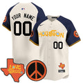MLB Love Street & Peace Sign Patch Vapor Premier Limited Jersey V2