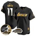 MLB Men’s 1999 Throwback 35th & Astrodome Patch Vapor Premier Limited Jersey V3