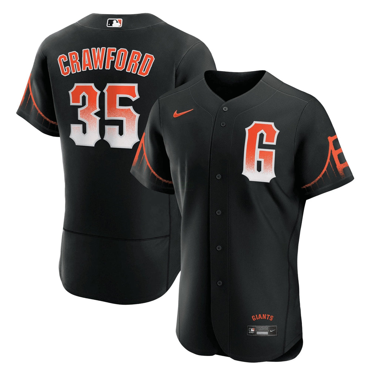 MLB Men’s 2023 Black City Connect Jersey - Black