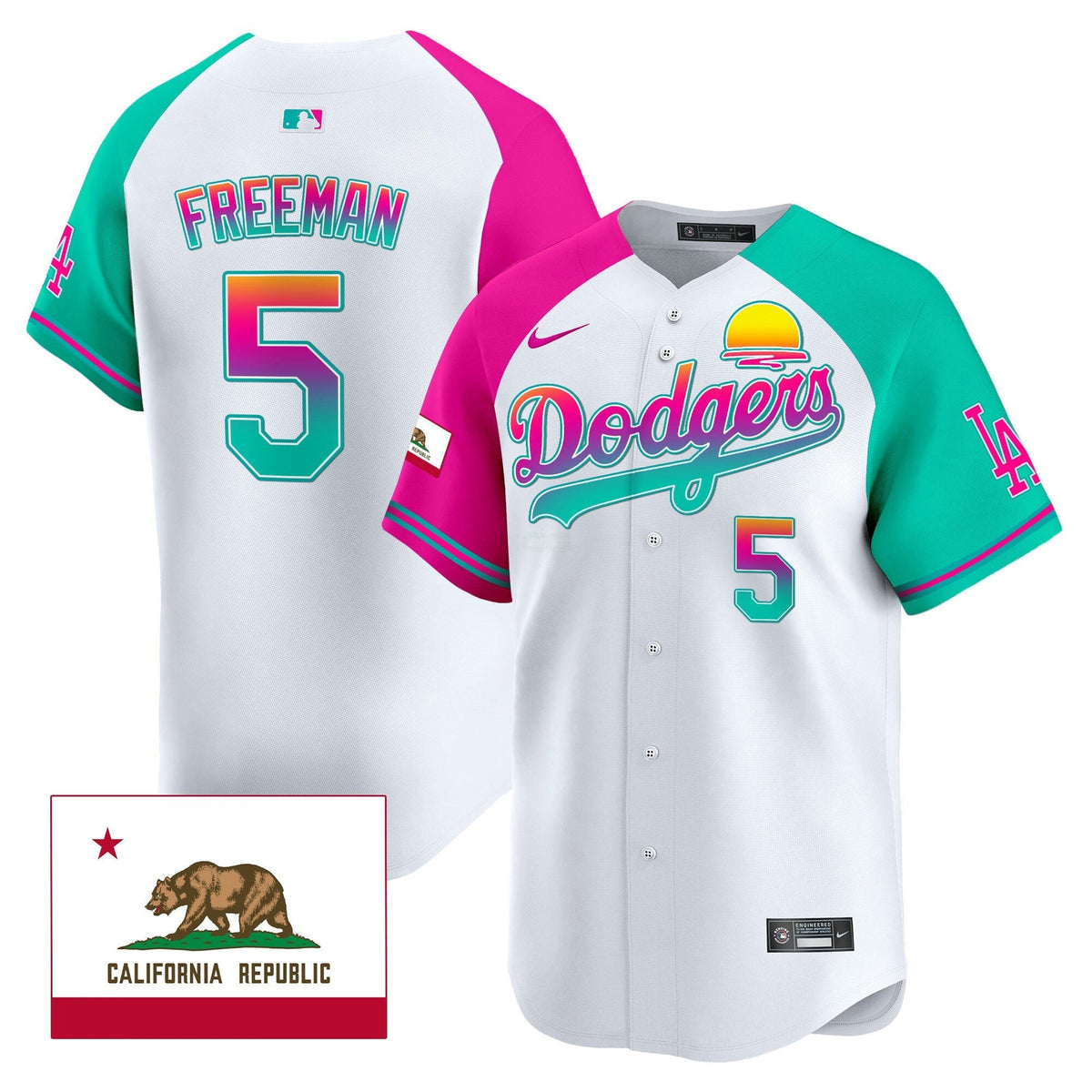 MLB Men’s 2024 Los Angeles City Style Vapor Premier Limited Jersey