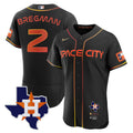 MLB Men’s 2024 Space City Flex Base Jersey – Texas Patch