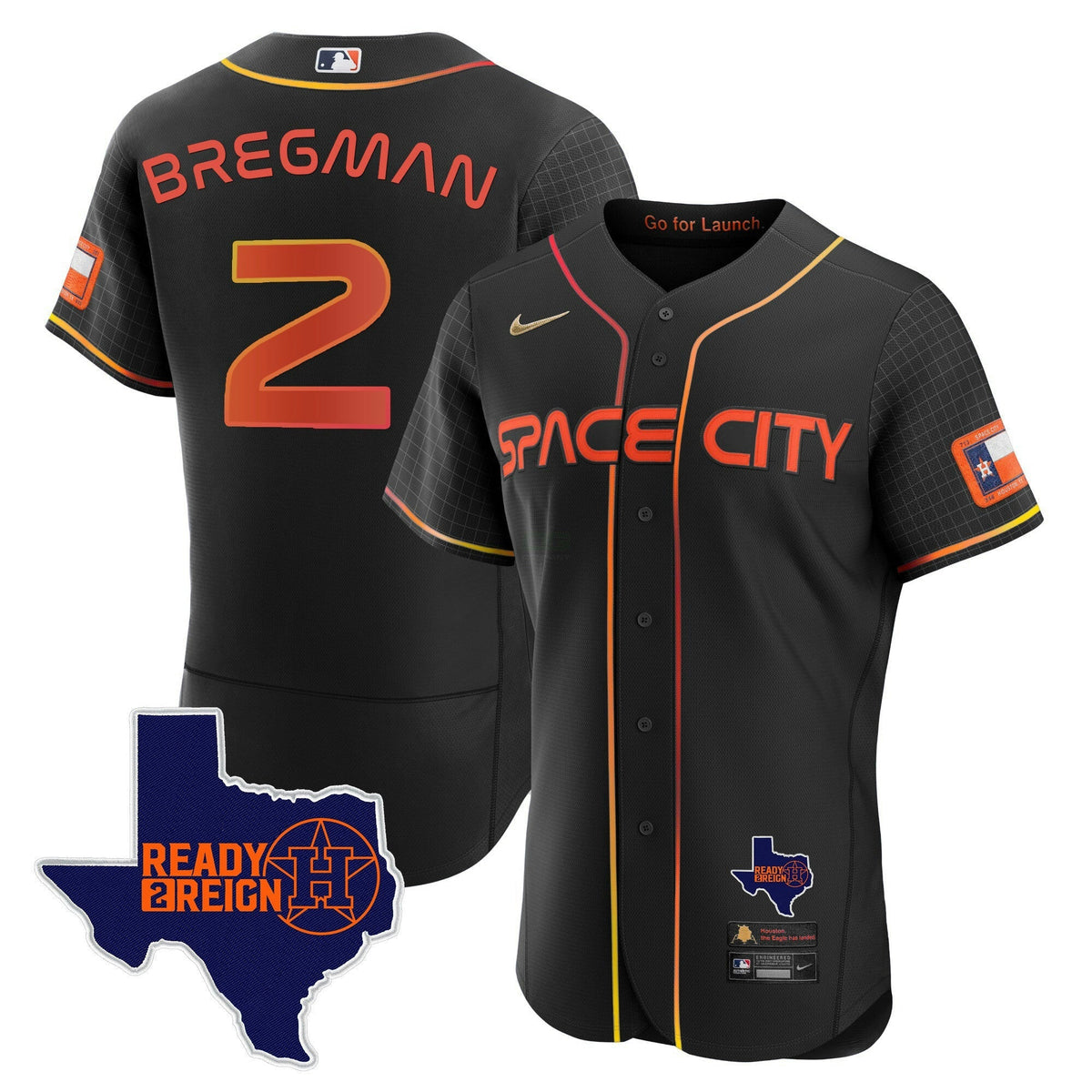MLB Men’s 2024 Space City Ready 2 Reign Flex Base Jersey