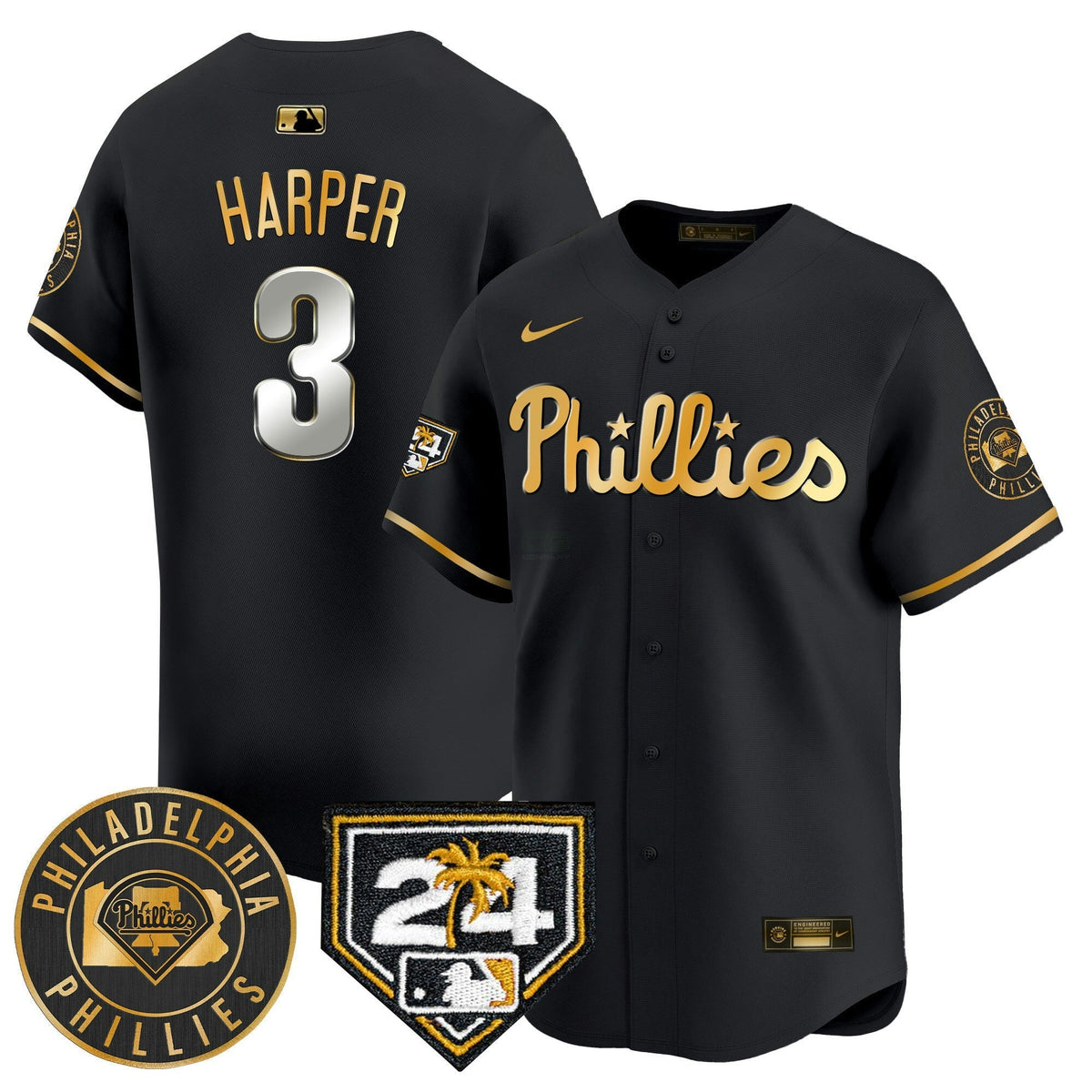 MLB Men’s 2024 Spring Training Patch Vapor Premier Limited Jersey V2