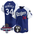 MLB Men’s 2024 World Series Champions Patch Vapor Premier Limited Jersey V3