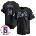 MLB Men’s #5 David Wright Number Retirement Patch Vapor Premier Limited Jersey