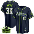 MLB Men’s Atlanta Atliens ATL Patch Cool Base Jersey