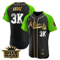 MLB Men’s Atlanta Atliens Gold Alternate Flex Base Jersey