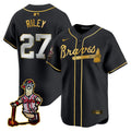MLB Men’s Atlanta Blooper Patch Vapor Premier Limited Jersey
