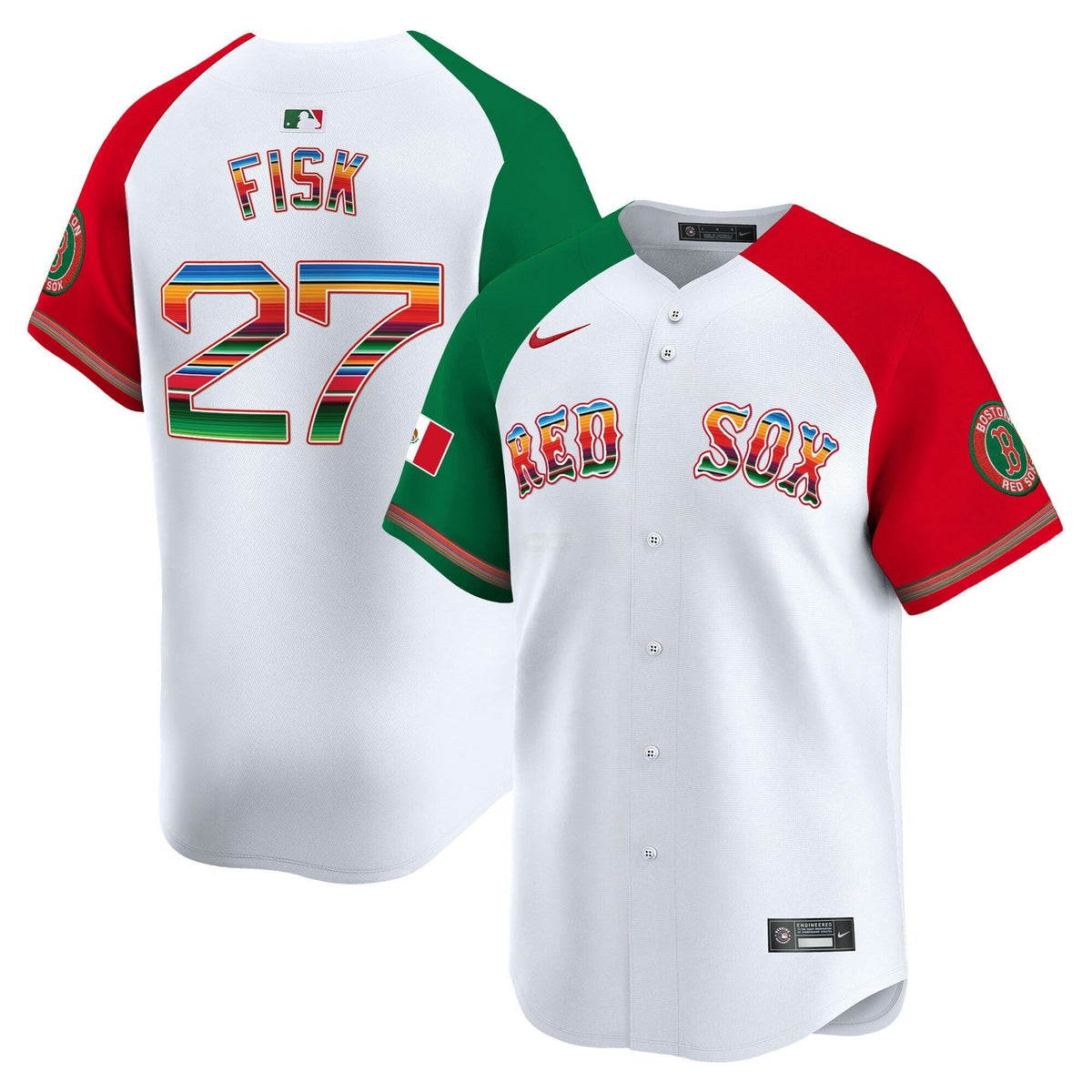MLB Men’s Boston Mexico Vapor Premier Limited Jersey