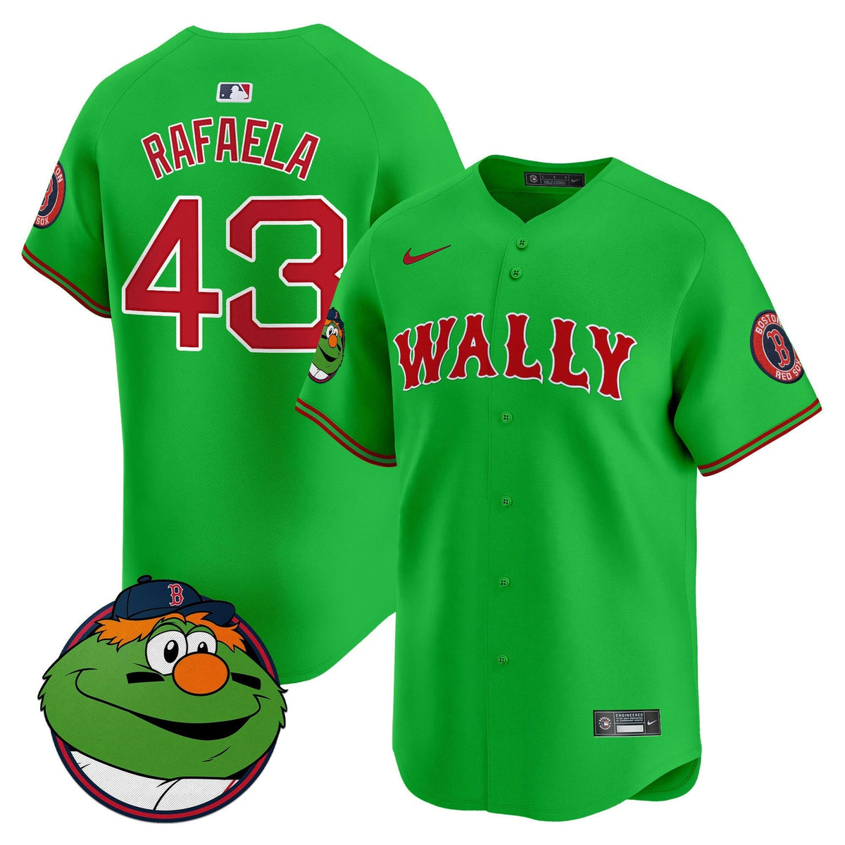 MLB Men’s Boston Wally Vapor Premier Limited Jersey
