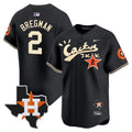 MLB Houston Astros Men’s Cactus Jack Patch Vapor Premier Limited Jersey
