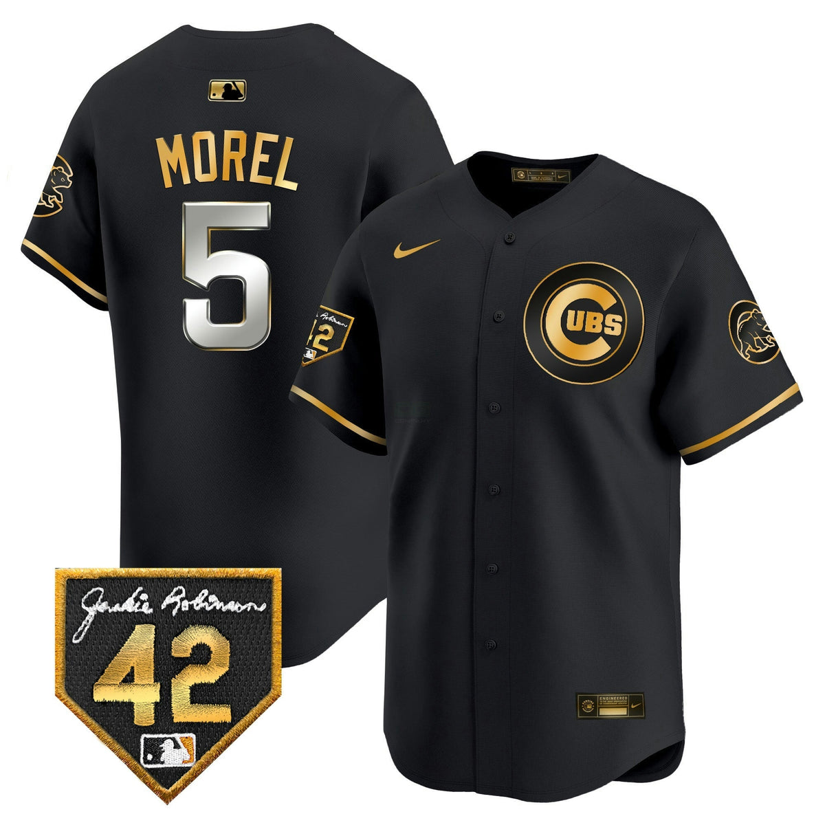 MLB Men’s Chicago 2024 Jackie Robinson Patch Vapor Premier Limited Jersey V2