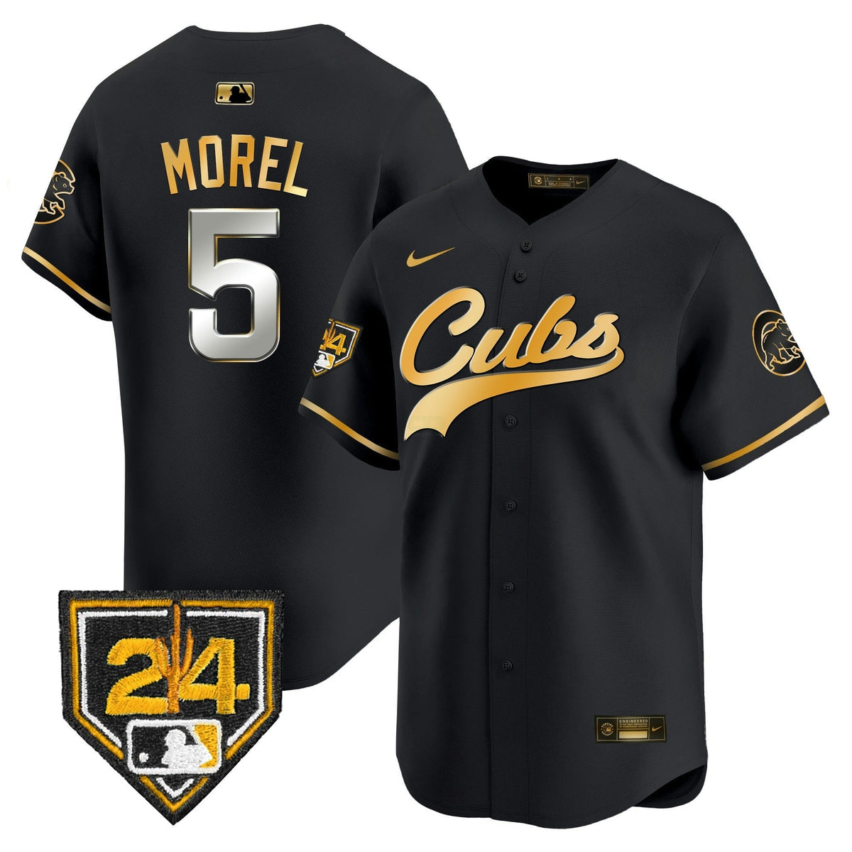 MLB Chicago Cubs Men’s Chicago 2024 Spring Training Patch Vapor Premier Limited Jersey