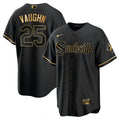 MLB Chicago White Sox Men’s Chicago Black Limited & Gold Jersey