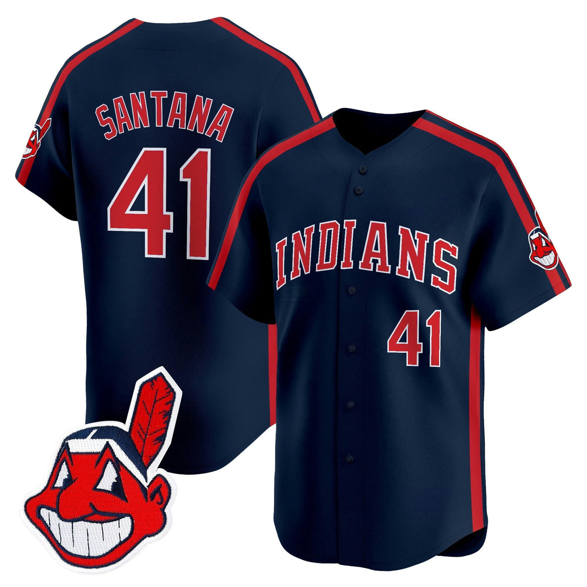 MLB Men’s Cleveland Indians Ricky ‘Wild Thing’ Vaughn Vapor Premier Limited Jersey