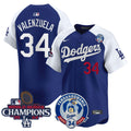 MLB Men’s Fernando & 2024 World Series Champions Patch Vapor Premier Limited Jersey V2