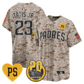 MLB Men’s “For Peter” & Petco Park 20th Patch USMC Vapor Premier Limited Jersey