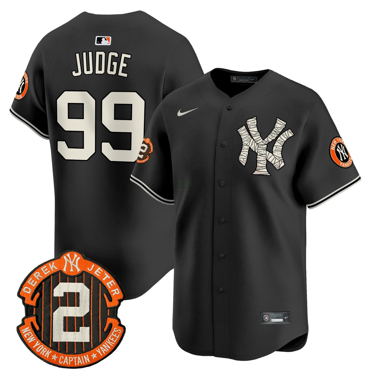 MLB New York Yankees Men’s Halloween Vapor Premier Limited Jersey