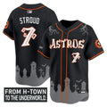 MLB Men’s Houston ‘Halloween Shadows Edition’ Vapor Premier Limited Jersey – Stitched