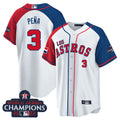 MLB Houston Astros Men’s Houston “Los ” Hispanic Heritage Champions Patch Jersey