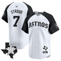 MLB Men’s Houston ‘Old English Edition’ Vapor Premier Limited Jersey