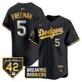 MLB Men’s Jackie Robinson Breaking Barriers Patch Vapor Premier Limited Jersey