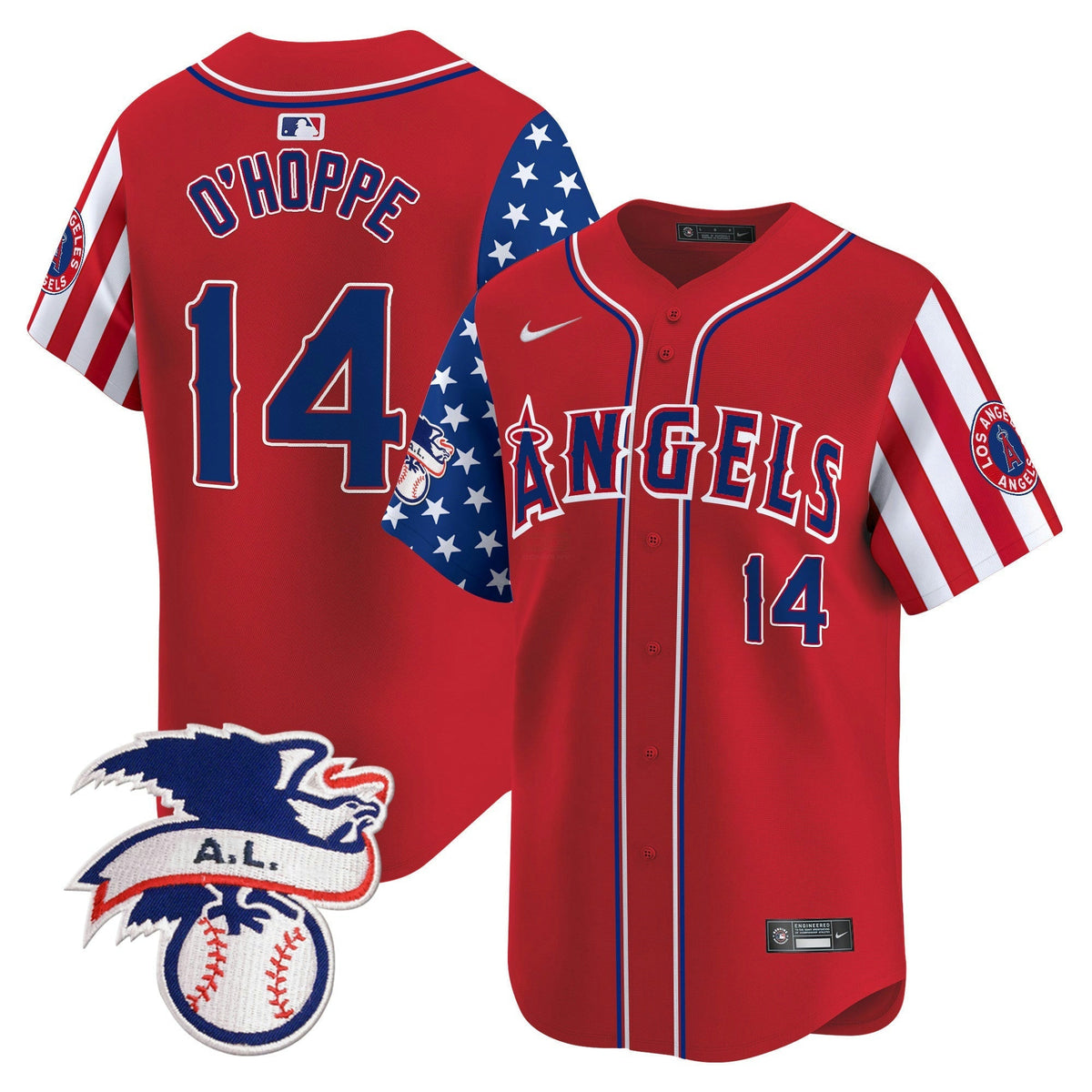 MLB Men’s Los Angeles 2024 Fourth of July Vapor Premier Limited Jersey
