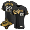 MLB Men’s Los Angeles “Gold Collection” Premier Elite Jersey