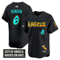 MLB Men’s Los Angeles ‘Graffiti Halo Drop Edition’ Vapor Premier Limited Jersey