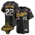 MLB Men’s Los Angeles “Tokyo Series x Gold Collection” Vapor Premier Limited Jersey