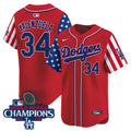 MLB Men’s Memorial Day & 2024 World Series Champions Vapor Premier Limited Jersey