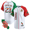 MLB San Diego Padres Men’s Mexico California Patch Vapor Premier Limited Jersey V2
