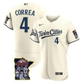 MLB Men’s Minnesota Flex Base Postseason Patch Jersey