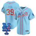 MLB New York Mets Men’s New York 2025 Fourth of July Vapor Premier Limited Jersey