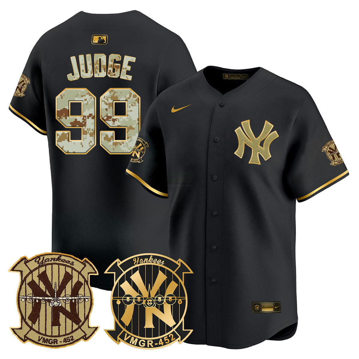 MLB Men’s New York Desert USMC Alternate Vapor Premier Limited Jersey