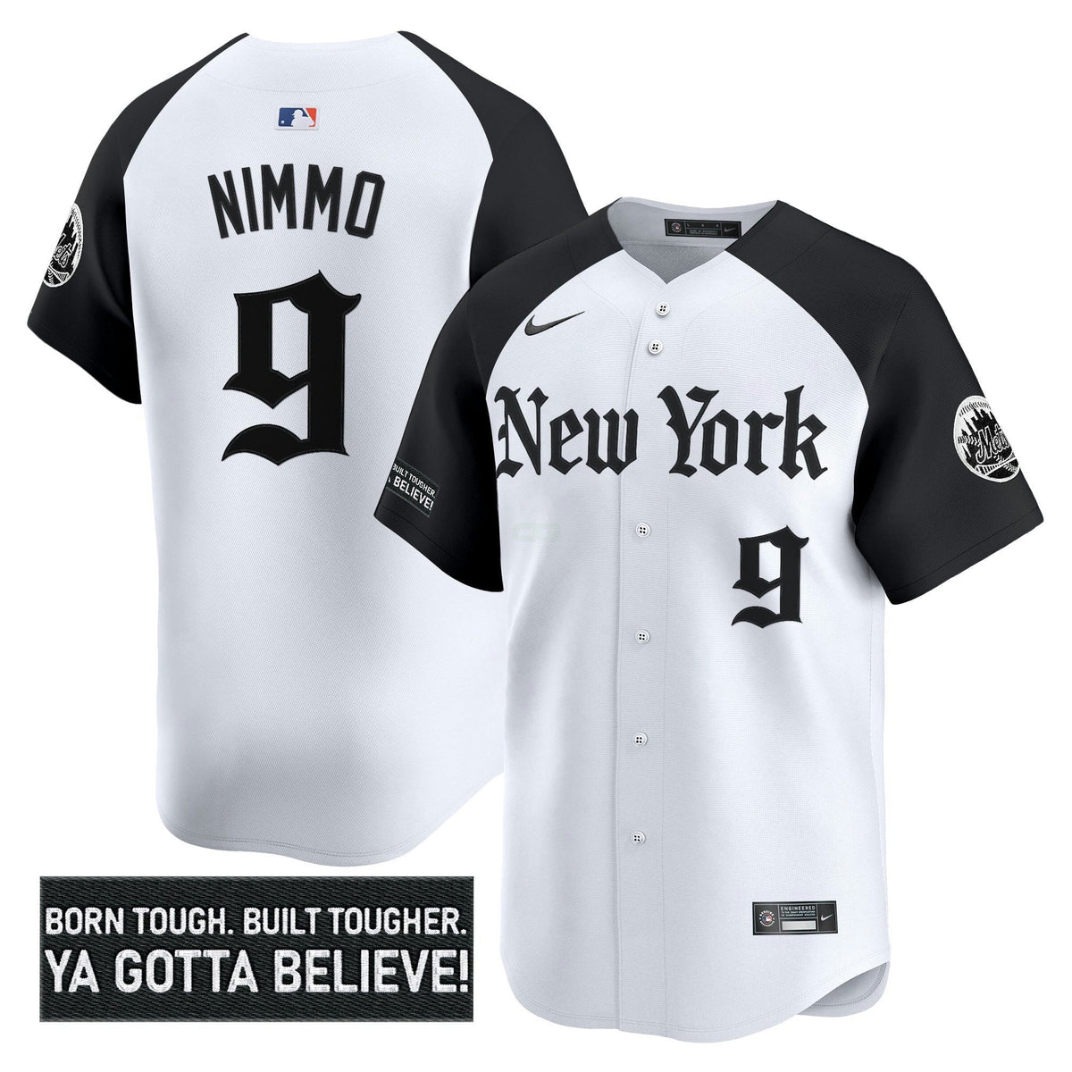 MLB Men’s New York ‘Gothic Borough Edition’ Vapor Premier Limited Jersey