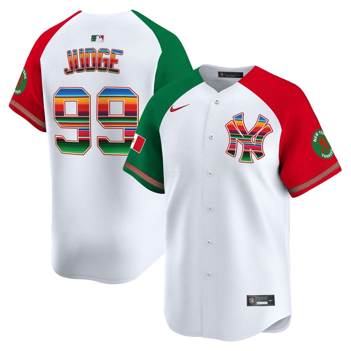 MLB Men’s New York Mexico Vapor Premier Limited Jersey