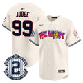 MLB Men’s New York The Bronx Graffiti Vapor Premier Limited Jersey V7