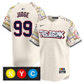 MLB Men’s New York The Bronx Subway Style Vapor Premier Limited Jersey – Stitched
