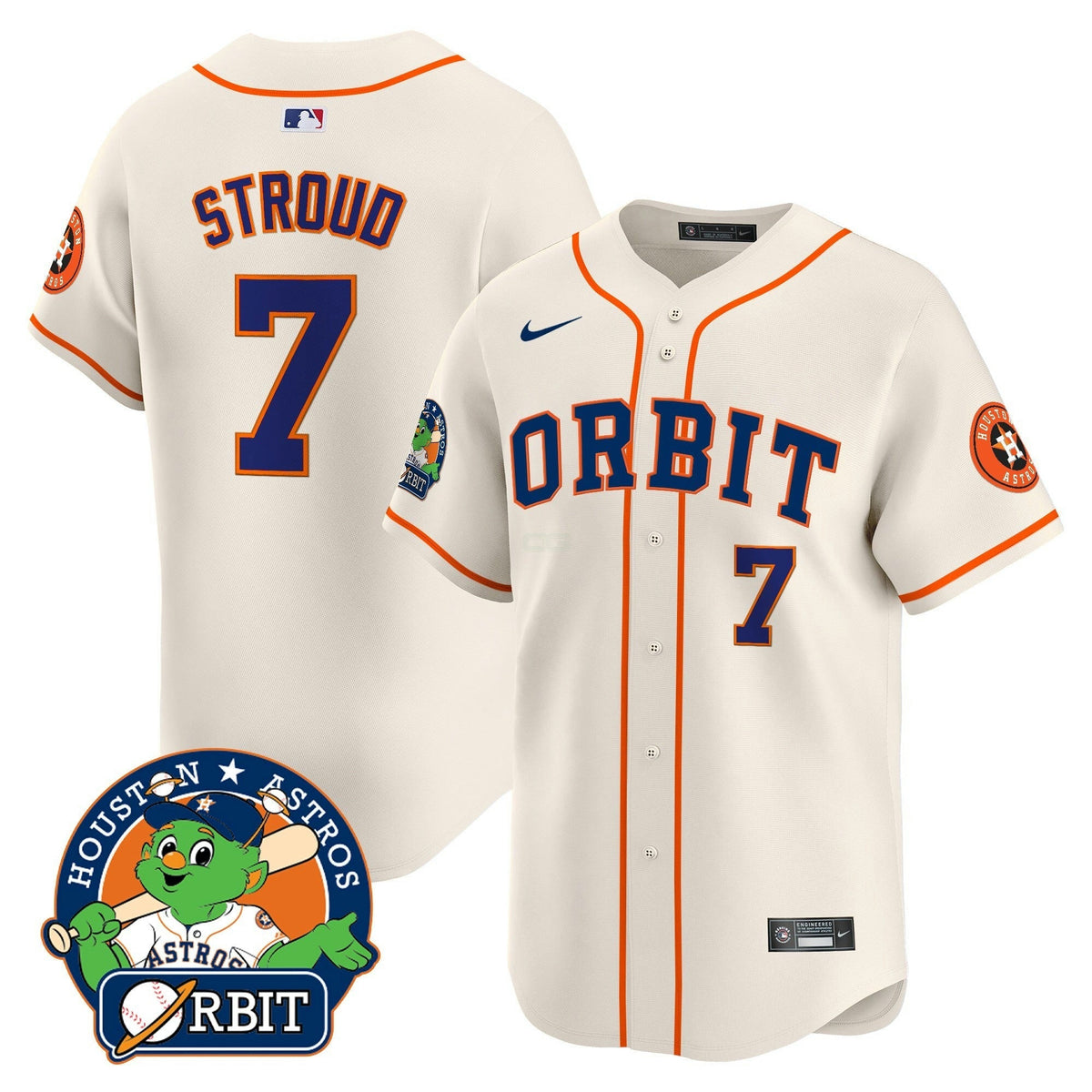 MLB Men’s Orbit Patch Vapor Premier Limited Jersey