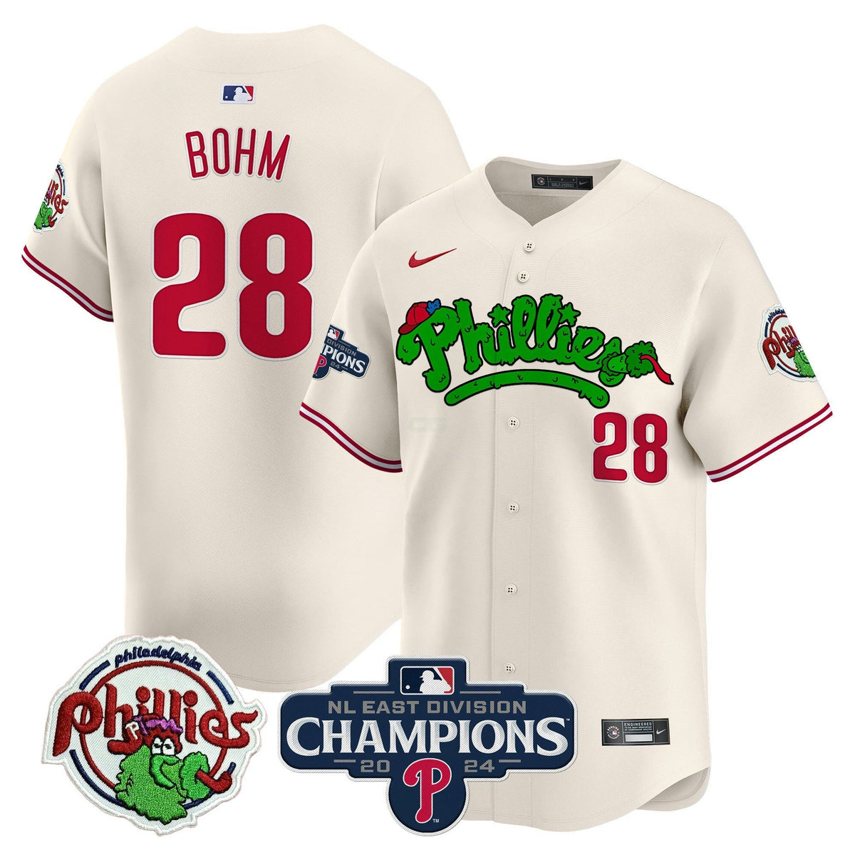 MLB Men’s Phanatic 2024 NL East Division Champions Vapor Premier Limited Jersey