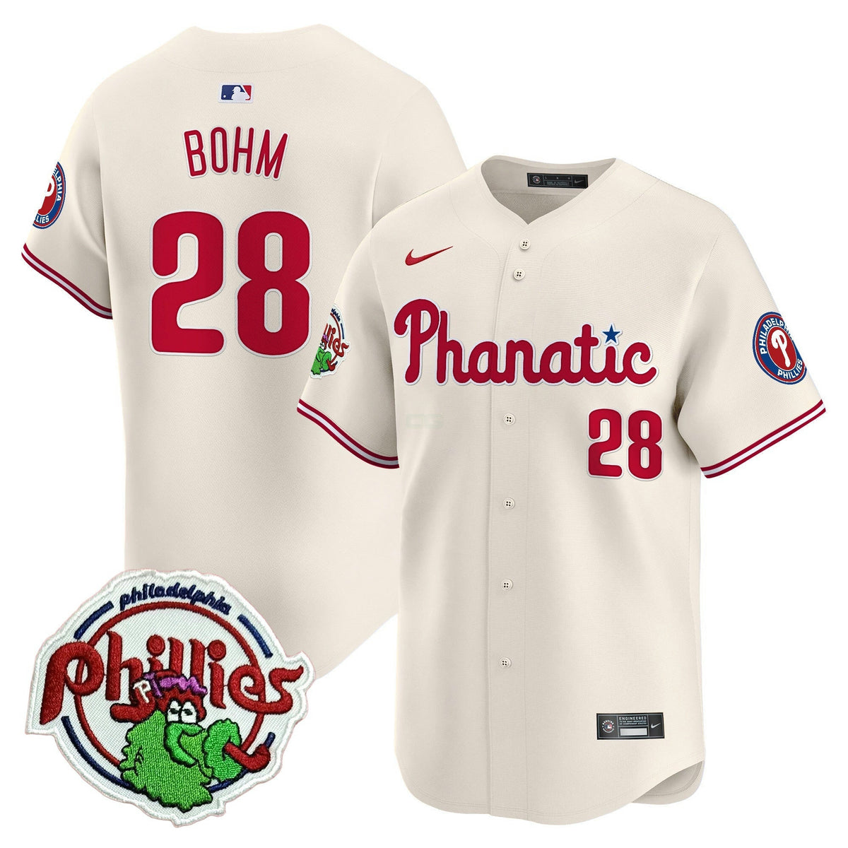 MLB Men’s Phanatic Patch Vapor Premier Limited Jersey