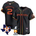 MLB Men’s Space City Texas Patch Vapor Premier Limited Jersey