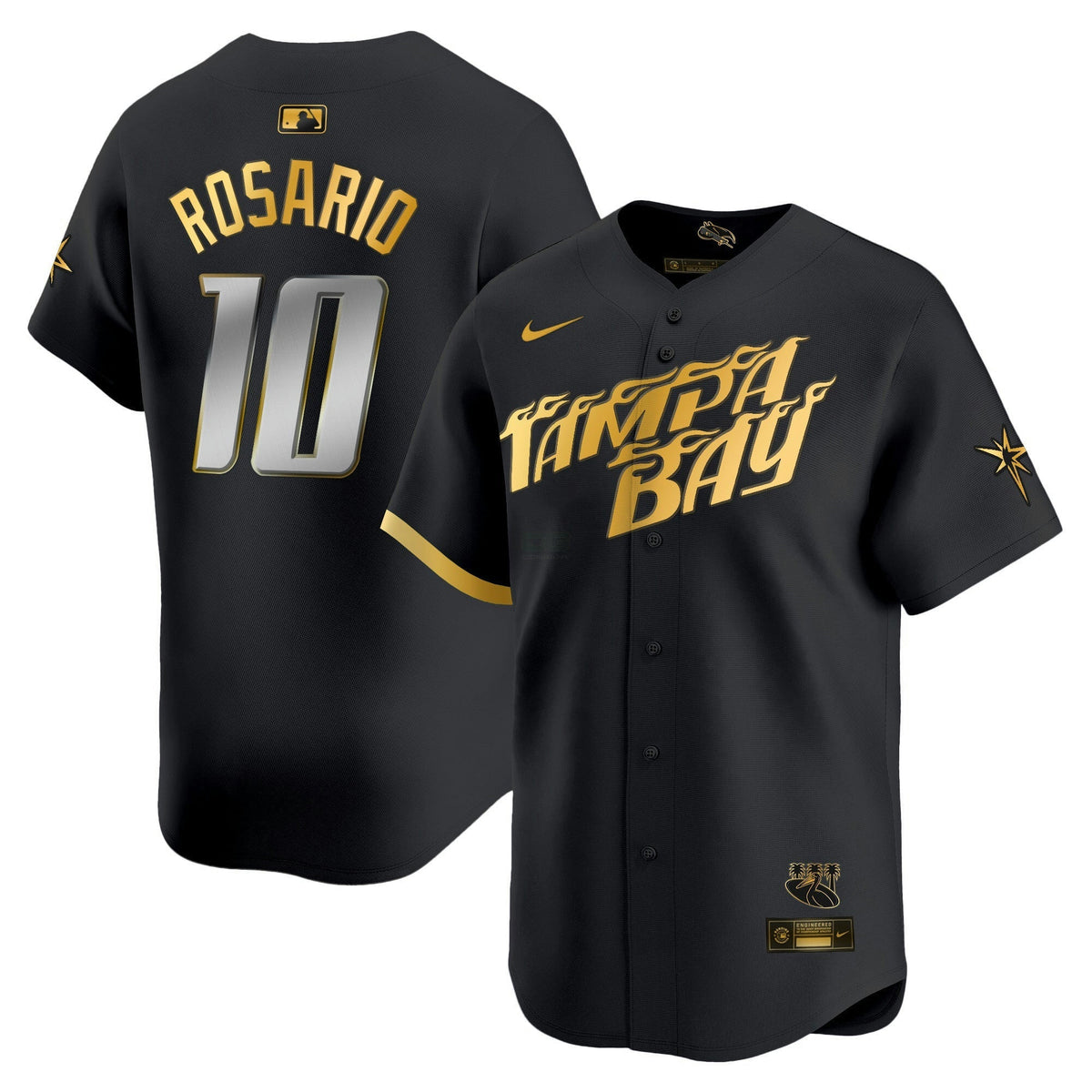 MLB Men’s Tampa Bay 2024 City Connect Vapor Premier Limited Jersey – Grafite